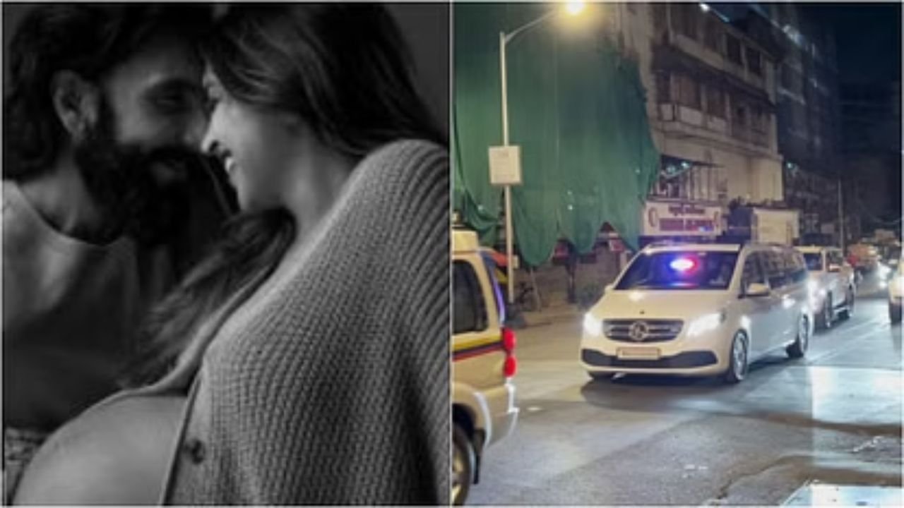 Deepika -रणवीर की बेटी से मिलने पहुंचे मुकेश अंबानी, अस्पताल के बाहर दिखे