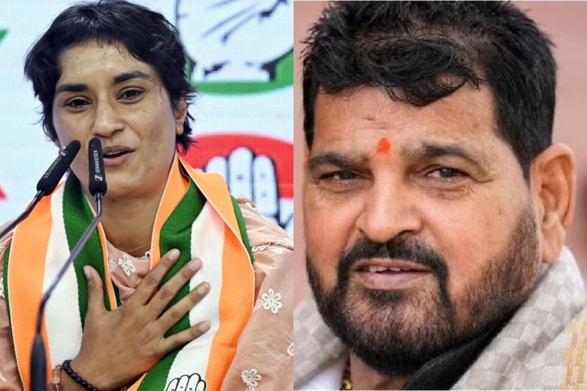 ‘बृजभूषण सिंह का ताकतवर होना एक वजह है,’Vinesh Phogat का बयान