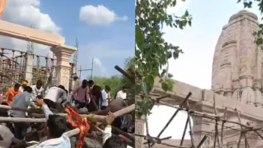महाराष्ट्र में हनुमान मंदिर परिसर में छत गिरने से मची अफरा-तफरी; 5 शव निकाले गए, 40 श्रद्धालुओं के दबे होने की आशंका