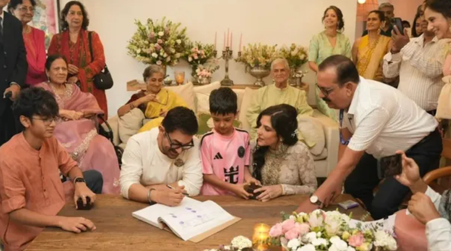 क्या इस बार ‘Mr. Perfectionist’ निभा पाएंगे परफेक्ट रिश्ता? 61 की उम्र में आमिर खान ने गौरी स्प्रैट से की तीसरी शादी, चर्चा तेज
