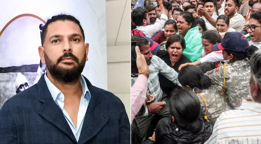 छात्र आंदोलन के बीच युवराज सिंह का बड़ा संदेश, बोले- छात्रों, महिलाओं और बच्चों के अधिकारों की हो रक्षा