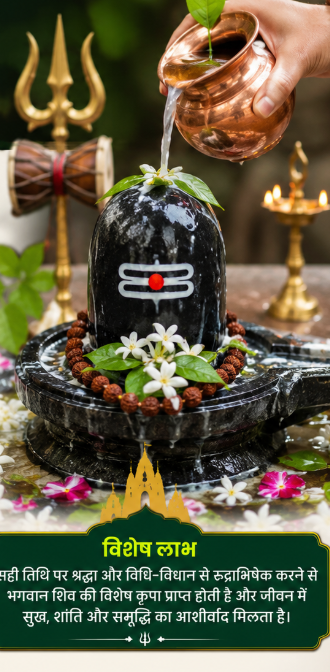सावन में रुद्राभिषेक कब करें? जानें रुद्राभिषेक के लिए सबसे शुभ दिन और मिलने वाले लाभ