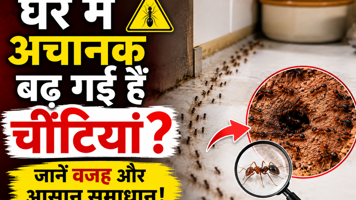 घर में अचानक बढ़ गई हैं चींटियां? सिर्फ रास्ता साफ करने से नहीं होगा काम, ऐसे ढूंढें उनका ठिकाना