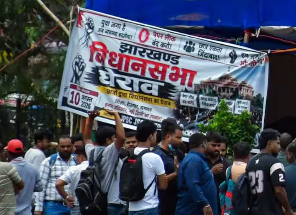 झारखंड में छात्र आज निकालेंगे विधानसभा मार्च, सुरक्षा के कड़े इंतजाम