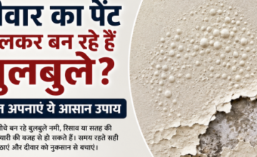 पेंट में छोटे-छोटे बुलबुले दिखें तो न करें नजरअंदाज, नमी या पानी का रिसाव हो सकता है कारण
