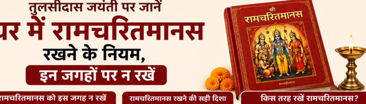 तुलसीदास जयंती पर जानें घर में रामचरितमानस रखने के नियम, इन जगहों पर न रखें