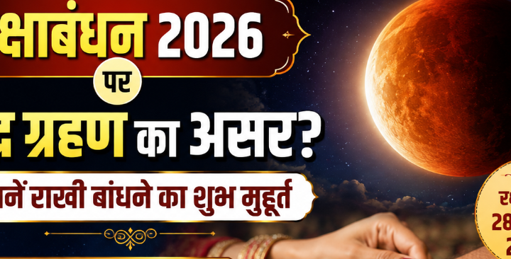 रक्षाबंधन पर चंद्र ग्रहण का असर होगा या नहीं? जानें राखी बांधने का शुभ मुहूर्त