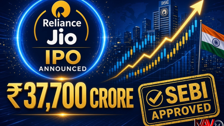 Jio IPO को SEBI की मंजूरी: ₹37,700 करोड़ का इश्यू, बन सकता है भारत का सबसे बड़ा IPO