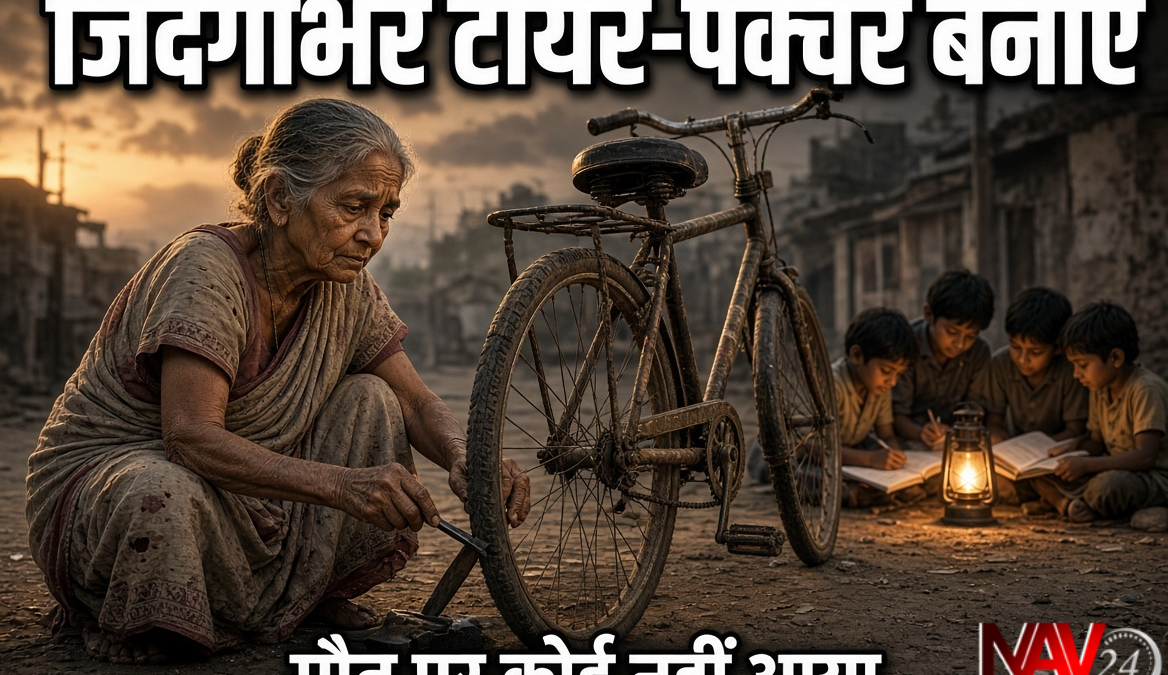 Indore News: चार बच्चों को पढ़ाने के लिए जिंदगीभर साइकिल के टायर – पंक्चर बनाए, मौत पर कोई अपना नहीं आया