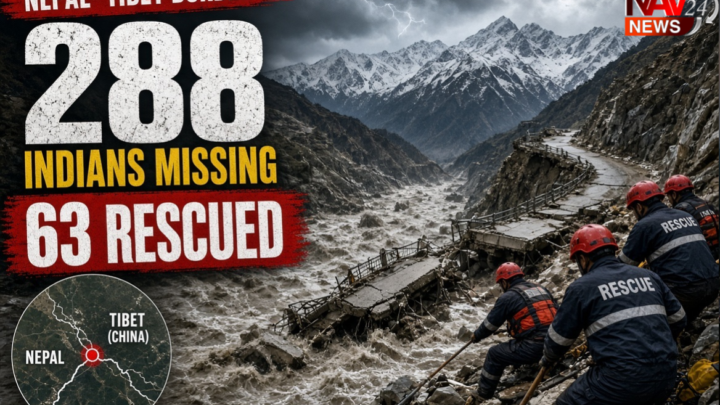 नेपाल-तिब्बत में भीषण बाढ़: 288 भारतीय लापता, 63 रेस्क्यू; कैलाश मानसरोवर यात्रियों की तलाश जारी