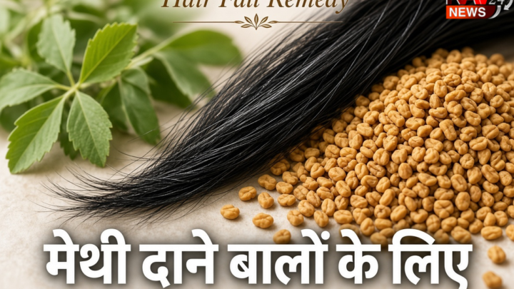 Hair Fall: घर में रखी मेथी के दाने बालों के लिए हो सकते हैं फायदेमंद, जानिए इस्तेमाल का आसान तरीका