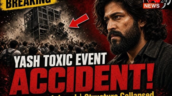 Yash Toxic Pre Release Event Accident: हैदराबाद में बड़ा हादसा, साउंड सिस्टम गिरने से छात्र घायल; यश ने तुरंत रोका भाषण