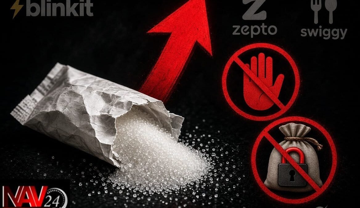 Sugar Price Hike: महंगी हुई चीनी, खरीद पर भी लिमिट; Blinkit-Zepto-Swiggy समेत दुकानों में तय मात्रा