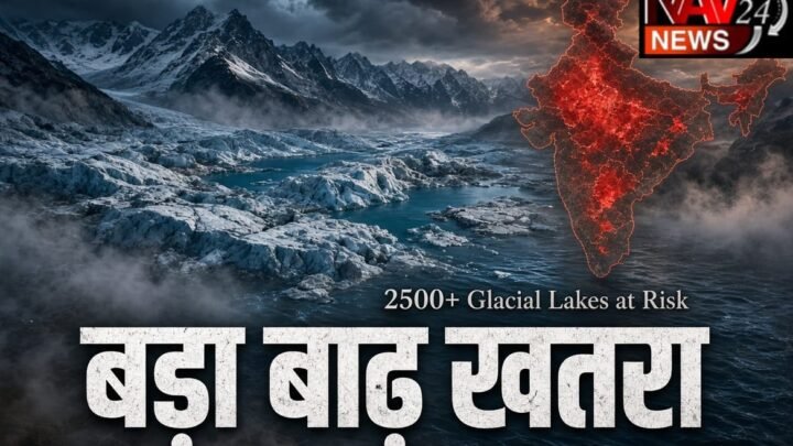भारत पर मंडरा रहा बड़ा बाढ़ खतरा: 2500 से ज्यादा ग्लेशियल झीलें संवेदनशील, 27 राज्य-UT जोखिम में