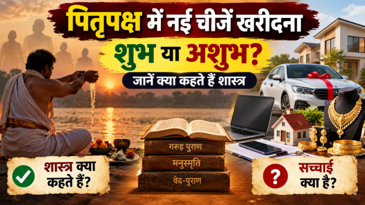 पितृपक्ष में नई चीजें खरीदना शुभ या अशुभ? जानें क्या कहते हैं शास्त्र