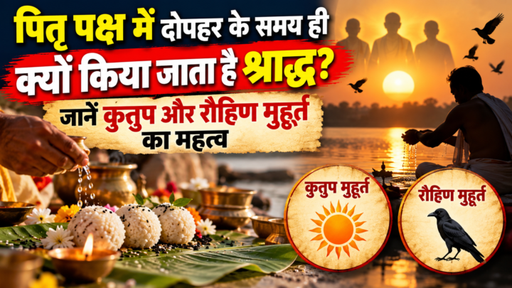 पितृ पक्ष में दोपहर के समय ही क्यों किया जाता है श्राद्ध? जानें कुतुप और रौहिण मुहूर्त का महत्व