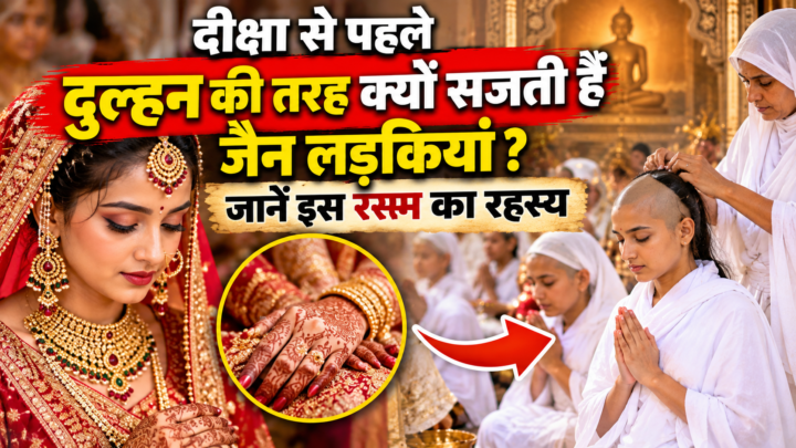 जैन धर्म में दीक्षा से पहले दुल्हन की तरह क्यों सजती हैं लड़कियां? जानें इसके पीछे की परंपरा