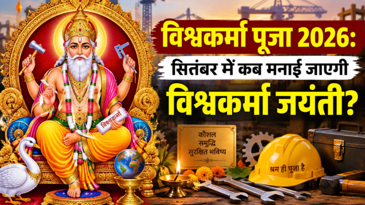 विश्वकर्मा पूजा 2026: इस दिन होगी पूजा, जानें शुभ मुहूर्त और आसान पूजा विधि