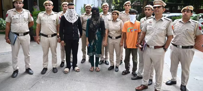 दिल्ली में हनीट्रैप और किडनैपिंग का मामला, मुख्य आरोपी कपल समेत 6 गिरफ्तार