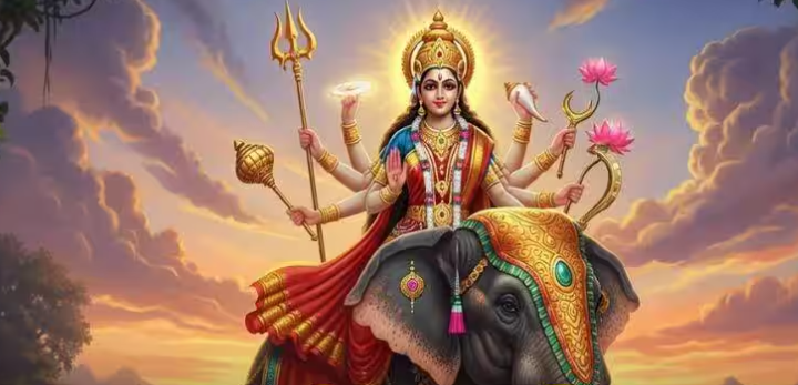 शारदीय नवरात्रि 2026: हाथी पर आएंगी मां दुर्गा, जानें किस वाहन पर होगी माता की विदाई
