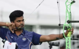 एशियन गेम 2026: भारत ने शूट-ऑफ में दक्षिण कोरिया को हराया, साहिल जाधव और चिकिता तानीपार्थी ने जीता गोल्ड
