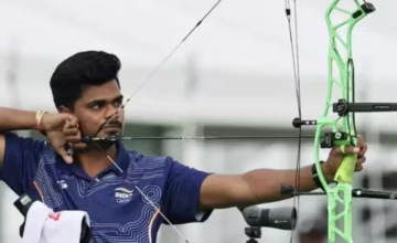 एशियन गेम 2026: भारत ने शूट-ऑफ में दक्षिण कोरिया को हराया, साहिल जाधव और चिकिता तानीपार्थी ने जीता गोल्ड