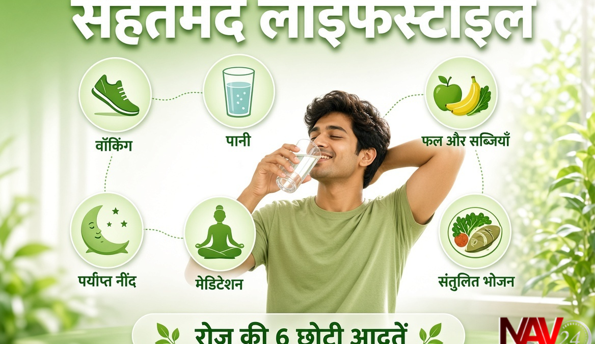 स्वस्थ Lifestyle: सेहतमंद रहने के लिए बड़े बदलाव नहीं, रोज की ये 6 छोटी आदतें बदल सकती हैं आपकी लाइफस्टाइल