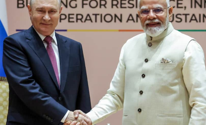 पुतिन ने PM मोदी के शांति प्रयासों की तारीफ की, अमित शाह ने जताया स्वागत