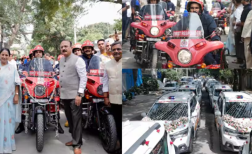 दिल्ली में फायर सर्विस का विस्तार, 20 फायर बाइक और 26 QRV शामिल