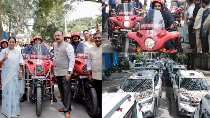 दिल्ली में फायर सर्विस का विस्तार, 20 फायर बाइक और 26 QRV शामिल