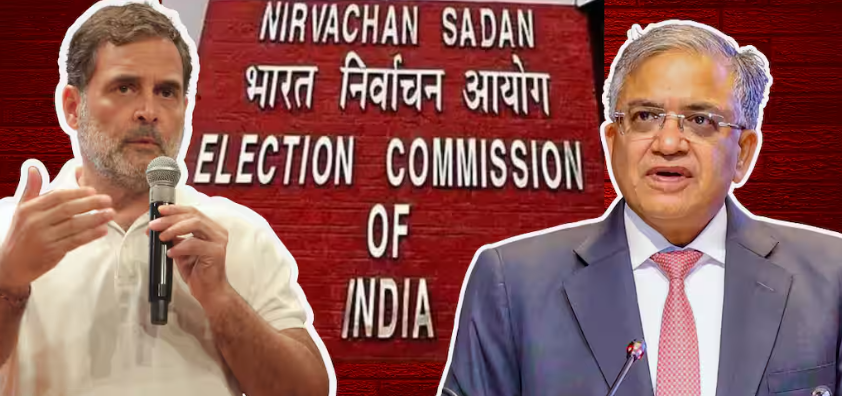 राहुल गांधी के फॉर्म-6 आरोप पर चुनाव आयोग की सफाई, EC ने दावे को बताया भ्रामक