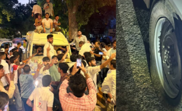 जंतर-मंतर पर राहुल गांधी और प्रियंका गांधी हिरासत में, कांग्रेस कार्यकर्ताओं ने बस का टायर किया पंचर
