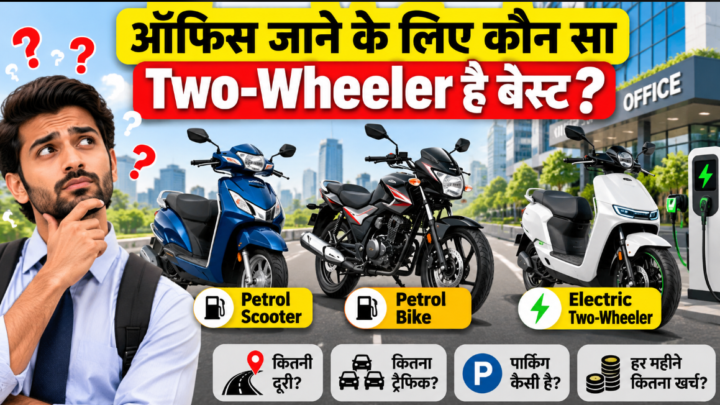ऑफिस जाने के लिए कौन सा Two-Wheeler है बेस्ट? Scooter, Bike या Electric Vehicle, जानें आपके लिए क्या सही