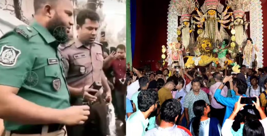 बांग्लादेश में दुर्गा पूजा के लिए सुरक्षा के कड़े इंतजाम, 33 हजार पूजा स्थलों पर पुलिस की नजर