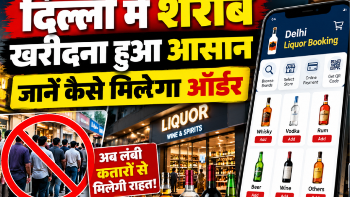 दिल्ली में शराब खरीदना हुआ आसान, अब मोबाइल ऐप से करें ऑनलाइन बुकिंग; जानें कैसे मिलेगा ऑर्डर